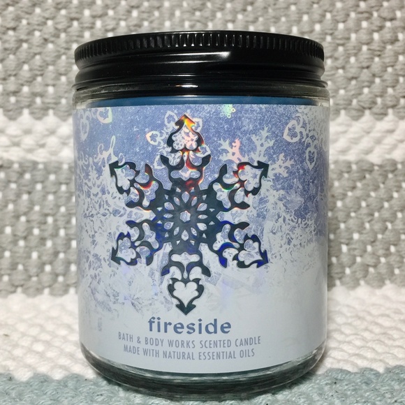 Bath & Body Works Other - FIRESIDE Single Wick Candle